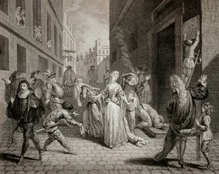 Terreur (1793-1794): Italiaanse komieken (die personages uit de Commedia dell