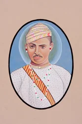 Miniatuurschilderij van Maharao Umed Singh