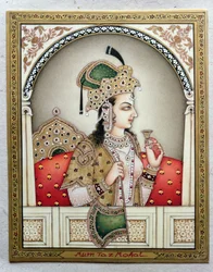 Portret van Arjumand Banu Begum (d.1631) Mumtaz-i Mahal