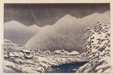 Hida Vallei in de Winter