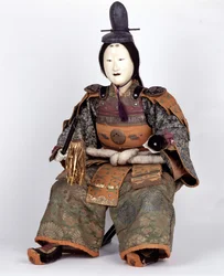 Japanse pop uit de Edo-periode op het Jongensfeest. Captier Collectie. Parijs