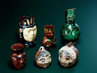 Portretkannen, eind 19e eeuw tot 1930s