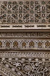 Detail van de poort van de Grote Moskee