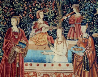 Het leven van de Heer: het bad (detail)