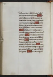 Koningen 9, f.233v, Getijdenboek, Gebruik van Sarum (