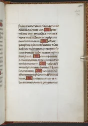 Koningen 9, f.234r, Getijdenboek, Gebruik van Sarum (