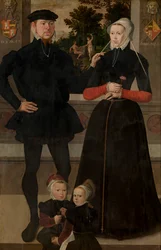 Portret van een familie