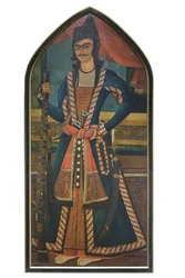 Een Qajar prins, mogelijk Bahram Mirza, Abolhassan