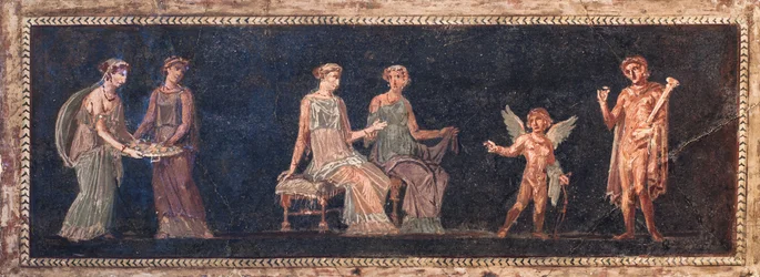 Dionysisch tafereel, Herculaneum