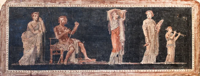 Dionysisch tafereel, Herculaneum