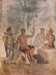 Meleager en Atalanta, Pompeii