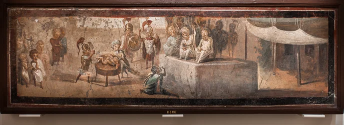 Het oordeel van Salomo, Pompeii