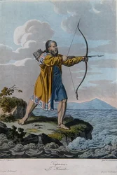 Inwoner van de Koerilen, c.1800
