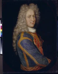 Portret van veldmaarschalk Ivan Yurievich Trubetskoy