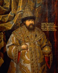 Portret van Alexis van Rusland, Tsaar van Rusland