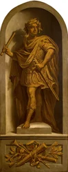 Een krijger, 1710