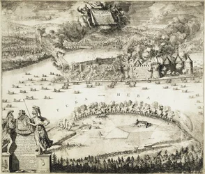 Inname van het Zweedse Nöteburg-fort door Russische troepen op 11 oktober 1702, 1703