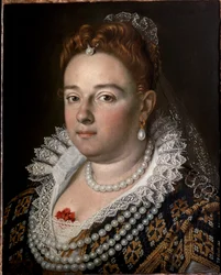 Portret van Bianca Capello, Venetiaanse dame van de Renaissance
