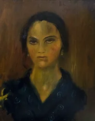 Portret van een jonge vrouw