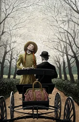 Anne of Green Gables, 2004 (scratchboard, digitaal ingekleurd)