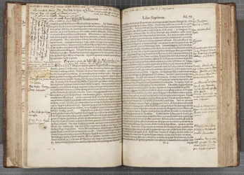 Fol 74 verso 75 recto, Rerum Scoticarum Historia door George Buchanan