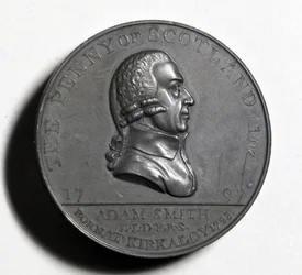 Schotse Penny ter herdenking van Adam Smith (voorzijde), 1797 (koper)