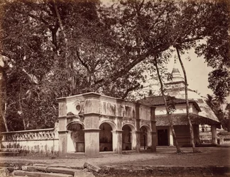 Boeddhistische Tempel, Kalani, ca. 1880
