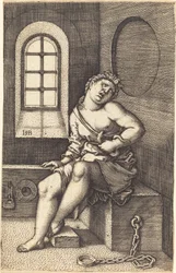 Cleopatra Zittend