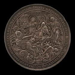 Triomf van koning Gustavus Adolphus [achterkant], 1634
