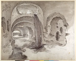 Tivoli, Cryptoporticus onder de Tempel van Hercules Victor