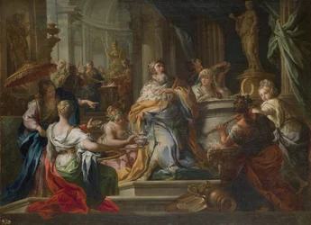 De afgoderij van koning Salomo