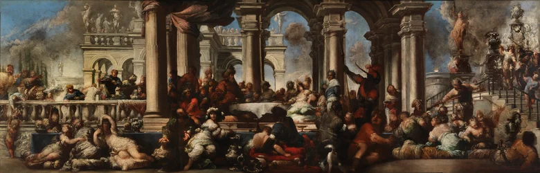 Het Banket van Cleopatra, 1660