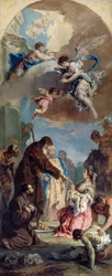 Een wonder van Sint Franciscus van Paola