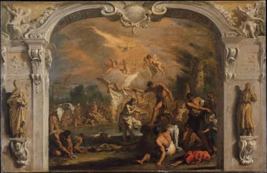 De Doop van Christus, ca. 1713-14