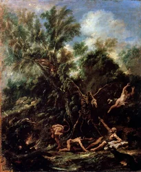 De Verleiding van Sint Antonius, ca. 1706-1707