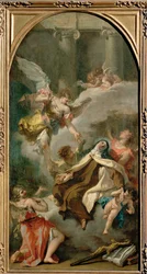 De extase van de heilige Theresia van Avila (schilderij)