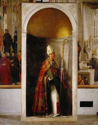 Saint Louis de Toulouse ... (olieverf op doek)