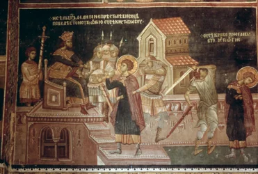 Het martelaarschap van St. George, 1335-48