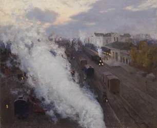 Kharkov treinstation, 1892
