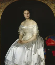 Portret van prinses Maria Vasilyevna Vorontsova