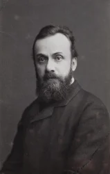 Portret van de schrijver Gleb Ivanovich Uspensky 1843-1902, 1870