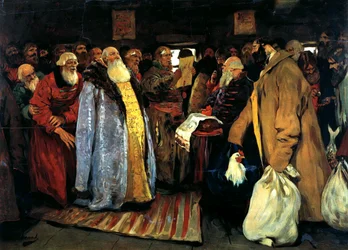Aankomst van een voivode, 1907
