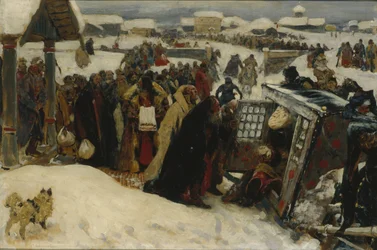 Aankomst van een voivode, 1907