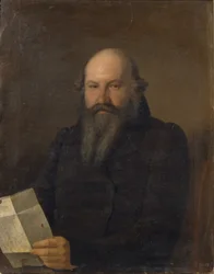 Portret van Osip Mikhaylovich Senkov 1790-1851, 1836