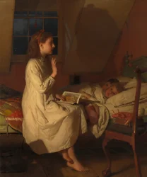 Verhaal van Goudlokje, ca. 1870