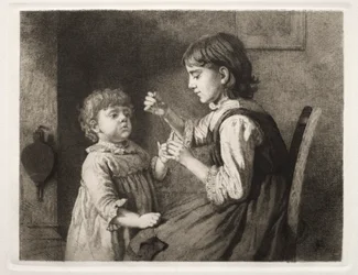 Het eerste handwerk