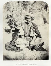 Hassan el Harbi, gids naar de Jebel Serbal, 1868