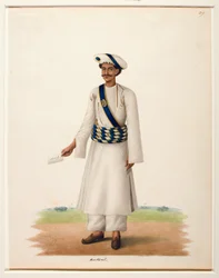 Harkarah met een brief, c.1846