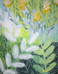 Levendige botanische tuin