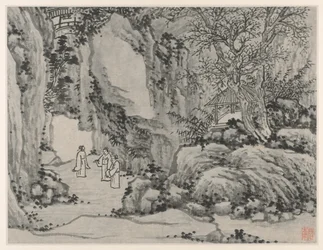 Twaalf uitzichten van Tiger Hill, Suzhou: De Zwaardbron, Tiger Hill, na 1490